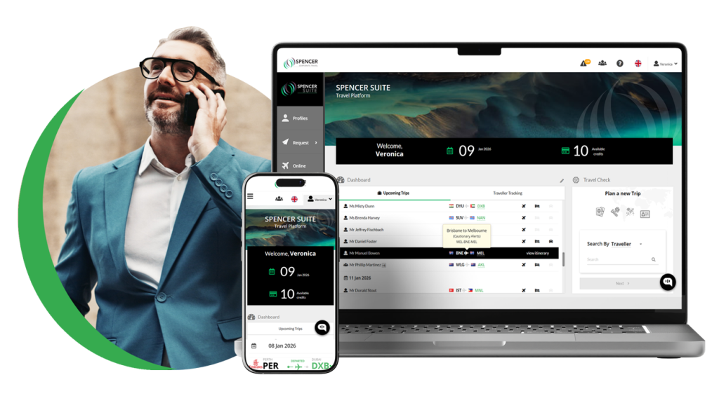 Spencer Suite corporate travel management platform