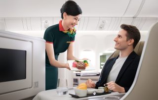 EVA Air First Class Seat